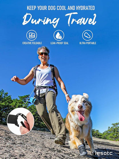lesotc Dog Water Bottle, Portable Water Dispenser - Image 3
