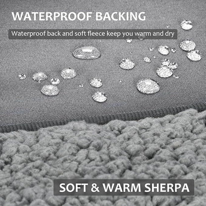 Tirrinia Large Waterproof Outdoor Blanket, Soft Warm Windproof Stadium Blanket - Image 2