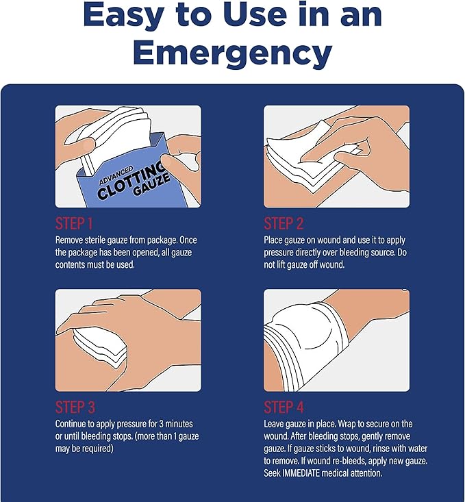 Adventure Medical Kits QuikClot Advanced Clotting Gauze - Image 7