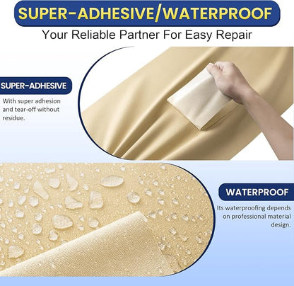 Self-Adhesive Canvas Repair Tape, 8.3" x 11" Waterproof Canvas Repair Patch - Image 3