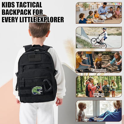 Kids Tactical Backpack Army Molle Bookbag Military Boys Backpack - Image 6