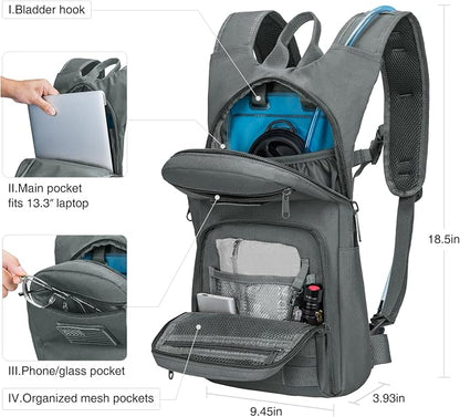 NOOLA 3L Hydration Backpack, Water Backpack - Image 2
