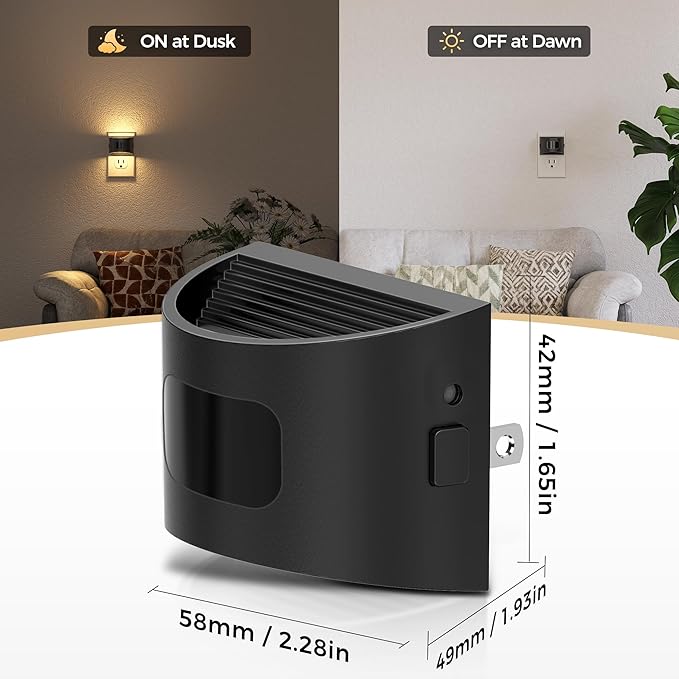 DORESshop LED Night Light, Night Lights Plug into Wall, 3 Color Temperatures - Image 5