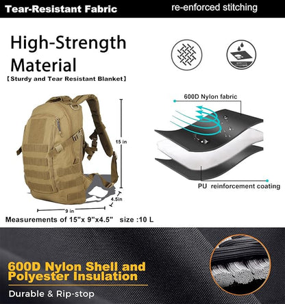 Miramrax 12L Small Backpack Day Pack - Image 2