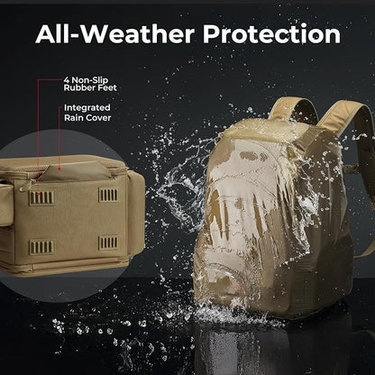 Piscifun 52L Fishing Tackle Backpack - Image 3