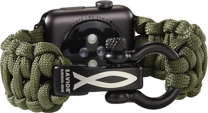 Savior Survival Gear Paracord Watch Band by SaviorSurvivalGear