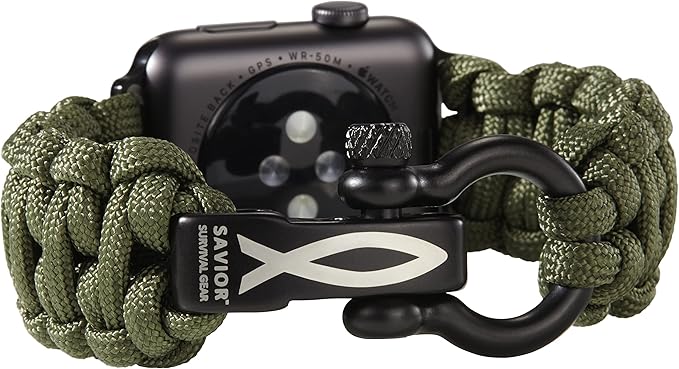 Savior Survival Gear Paracord Watch Band by SaviorSurvivalGear