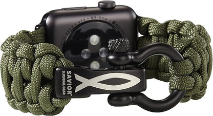 Savior Survival Gear Paracord Watch Band by SaviorSurvivalGear