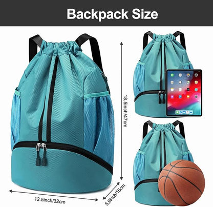 Hoedia Sports Drawstring Backpack - Image 6