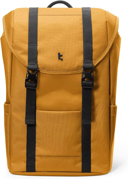 tomtoc Flap Laptop Backpack, Lightweight, Water-Resistant Casual Daypack by tomtoc