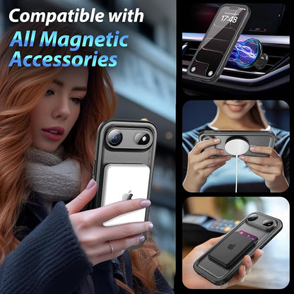 SPORTLINK for iPhone Air Case, IP68 Waterproof Military Protective Full Body - Image 3