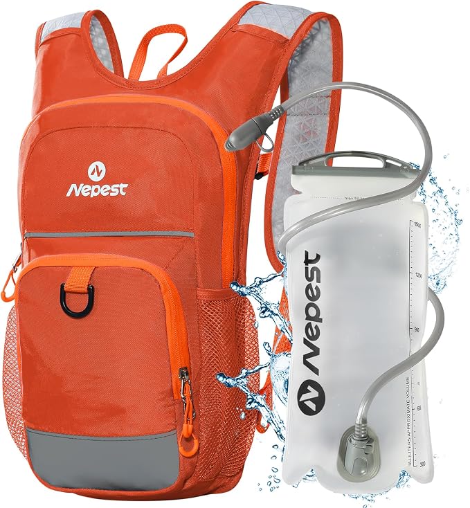 Nepest Kids Hydration Backpack, Mini Water Backpack by NepestSports