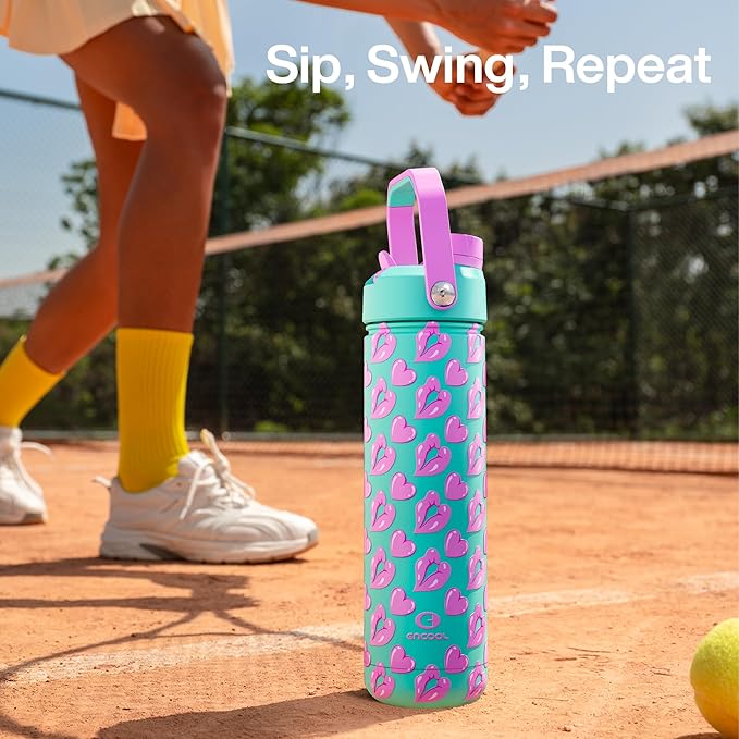 ENCOOL Valentine's Day Insulated Water Bottle - Image 5