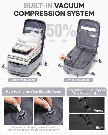 coofay Vacuum Backpack Travel - Image 2