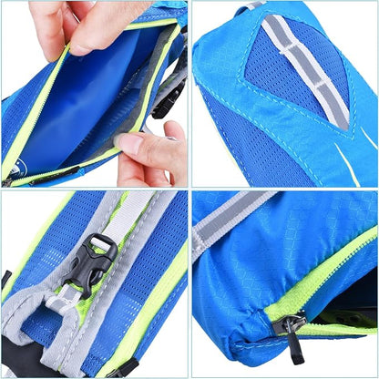 Azarxis TPU Soft Flask Collapsible Water Bottle Running Folding Gel Water - Image 6