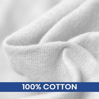 Linteum Textile 100% Cotton Hospital Patient Bath Blanket, Bed Bath Sheet - Image 5