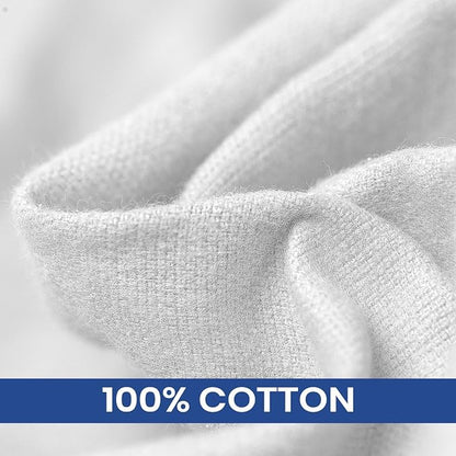 Linteum Textile 100% Cotton Hospital Patient Bath Blanket, Bed Bath Sheet - Image 5