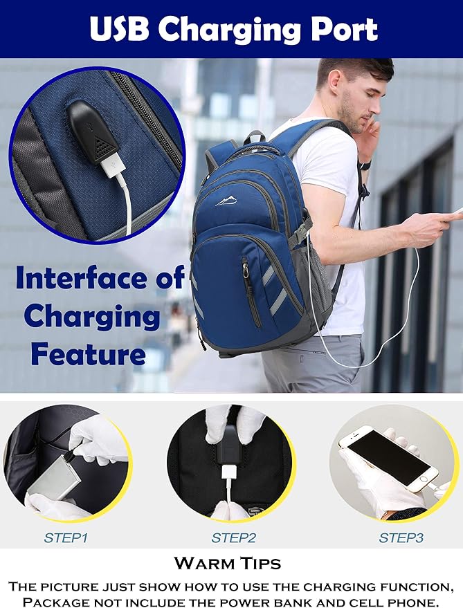 ProEtrade Extra Large Backpack Bookbag - Image 4