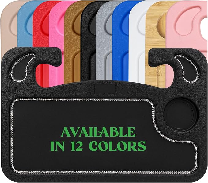 lebogner Bling Steering Wheel Tray, Car Food Trays by lebogner