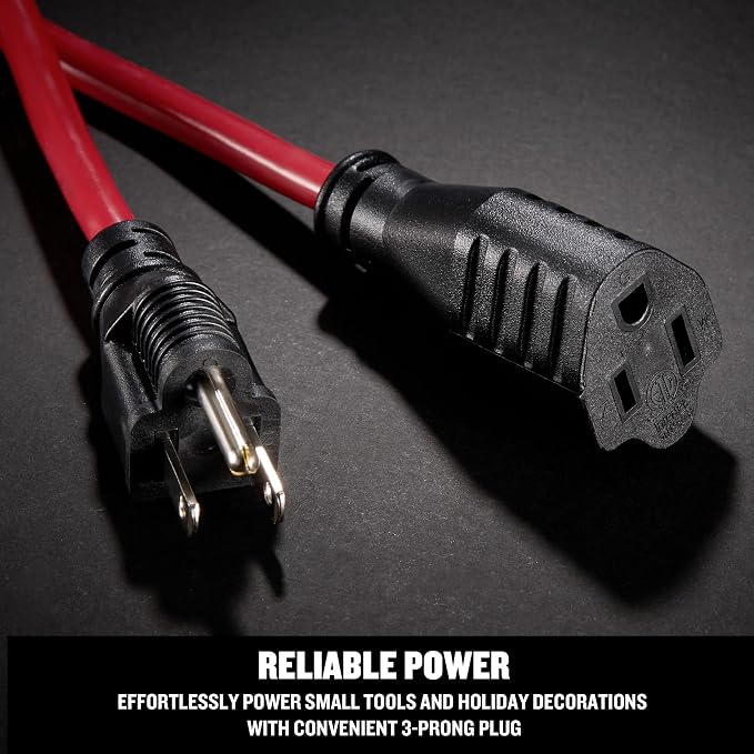CRAFTSMAN 100 Ft. Indoor/Outdoor Extension Cord 16/3 SJTW, Waterproof Flexible - Image 7