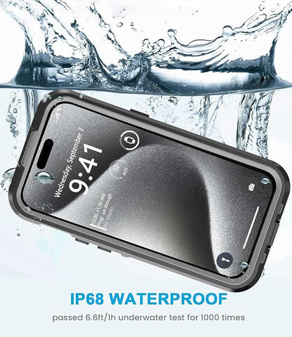 for iPhone 15 Pro Max Case Waterproof, Shockproof Dustproof IP68 Waterproof - Image 3