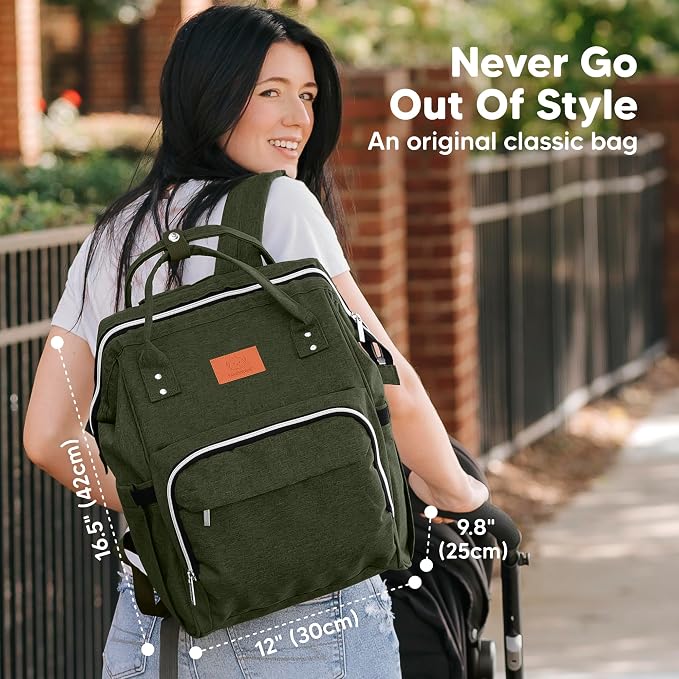KeaBabies Baby Diaper Bag Backpack - Image 2