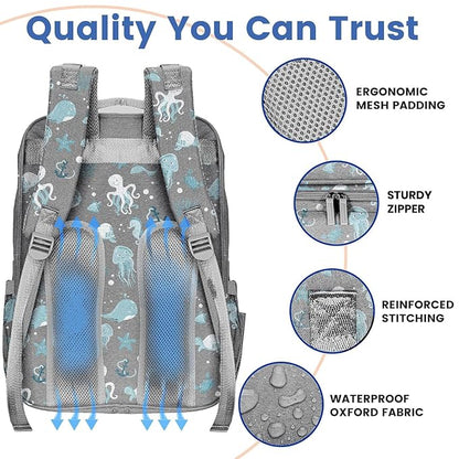 PILLANI Baby Diaper Bag Backpack - Image 6