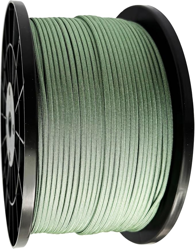 Paracord 550 lb, 7 Strand Paracord Rope 1000ft 4mm, Nylon Parachute Cord - Image 2