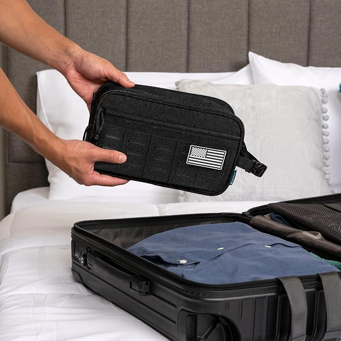 PAVILIA Extra Large Tactical Toiletry Bag - Image 8