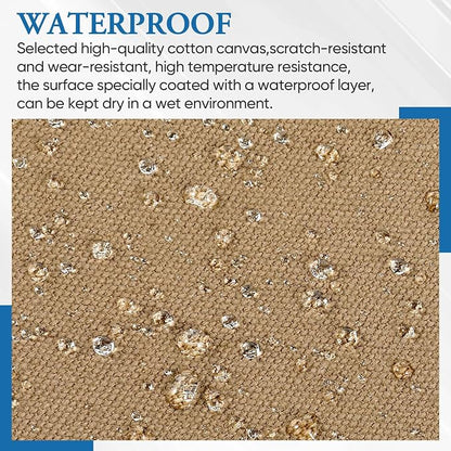 Canvas Repair Patch 5.5 x 8 Inches 6Pcs Self-Adhesive Waterproof Canvas Patch - Image 2