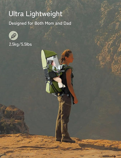besrey Baby Backpack Carrier, Toddler Hiking Backpack - Image 3