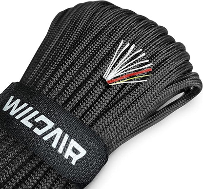 WILDAIR Paracord Survival Paracord Parachute Fire Cord Survival Ropes 4-in-1 by WILDAIR