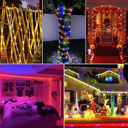 Nazuwke 200Ft Rope Lights Outdoor, 18 Colors Changing 610 LED String Lights - Image 5