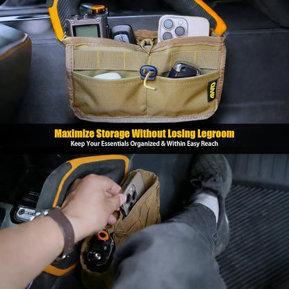 Seat Back Storage Bag for Ford Bronco 2021-2025, MOLLE Tactical Organizer for - Image 5