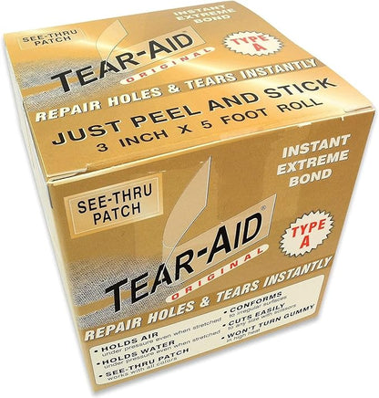 Tear-Aid Fabric Repair Kit, Type A Clear Patch - Image 6