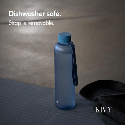 KIVY Slim Water Bottle 32oz Fits Backpack & Cupholder - Image 3