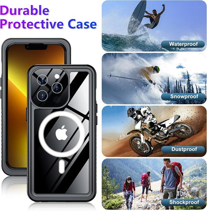 Red2Fire 2024 New Designed for iPhone 13 Pro Case Waterproof, Phone Case 6.1" - Image 6