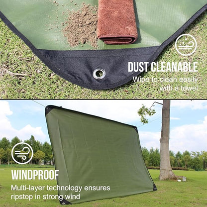 LYN Heavy Duty Emergency Blanket Survival Gear Waterproof Insulated Blanket - Image 5