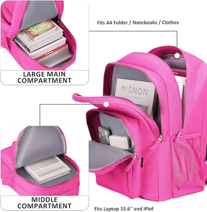 abshoo Classical Basic Travel Backpack - Image 2