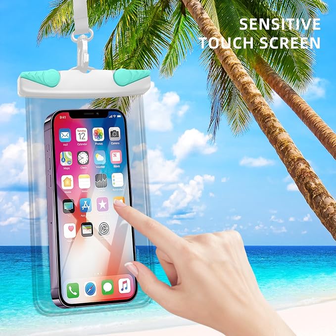 IPX8 Waterproof Phone Pouch for 16/15/14/13/12 Pro Max & Galaxy S24/S23 - Image 2