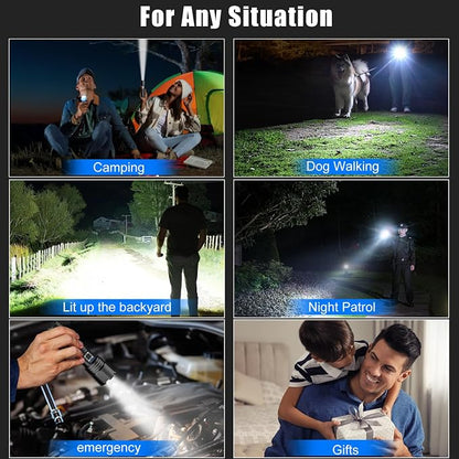 Goreit Super Bright LED Flashlight - 30W Output - Image 10