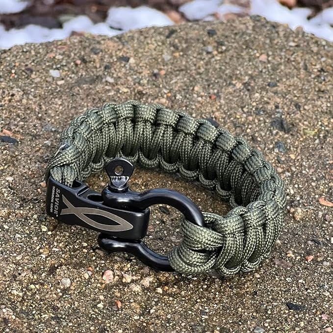 Savior Survival Gear Paracord Bracelet - Image 2