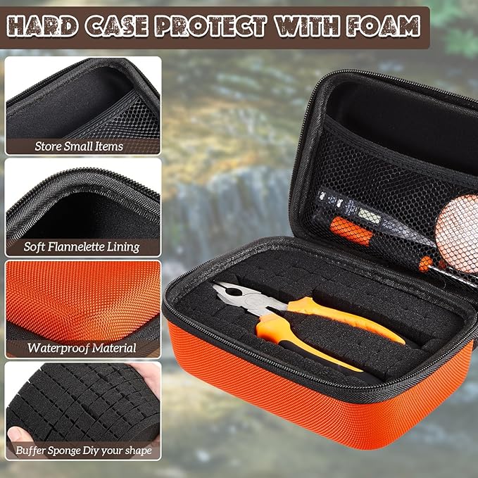 Relaxweex EVA Hard Case with Customizable Foam 13.5 x 9.8 x 5.5 Inchprotective - Image 3