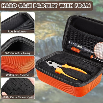 Relaxweex EVA Hard Case with Customizable Foam 12.6 x 8.3 x 3.5 Inch Protective - Image 3