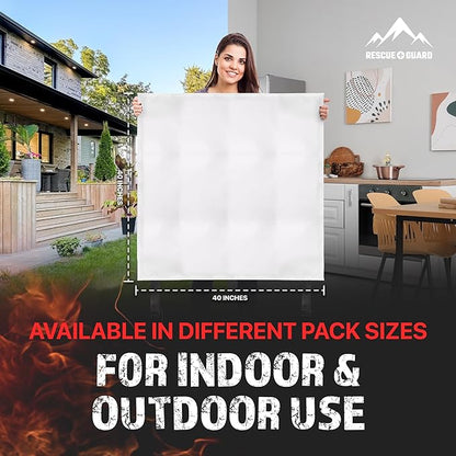 Fire Blanket 2 Pack 40”x40” - Image 5