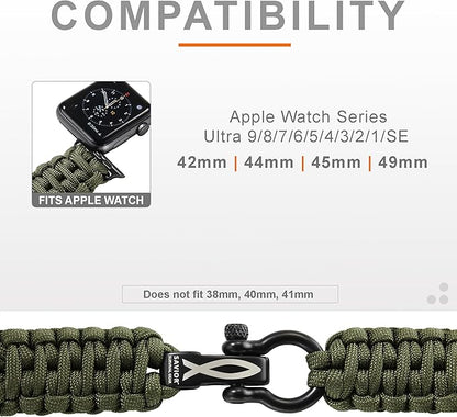Savior Survival Gear Paracord Watch Band - Image 3