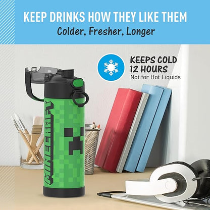 THERMOS FUNTAINER 16 Ounce Stainless Steel Vacuum Insulated Bottle - Image 5