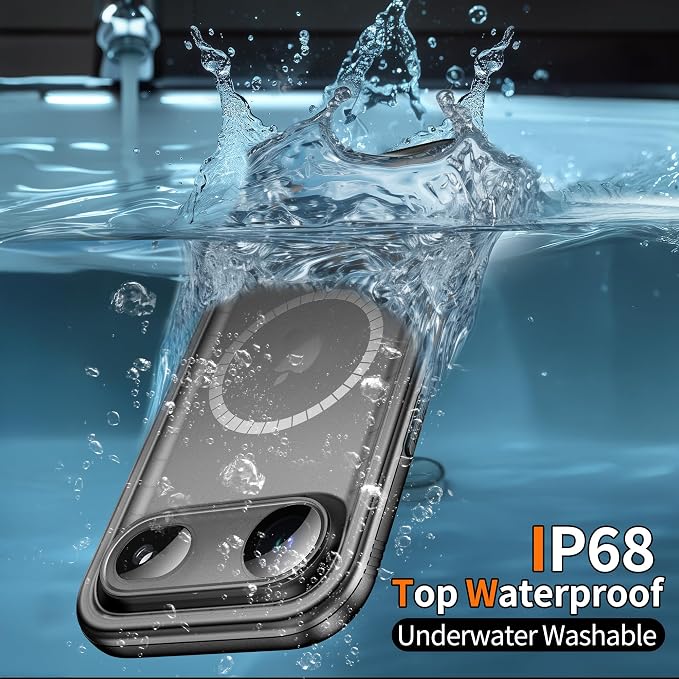 Cozycase for iPhone Air Waterproof Case Full-Body Bumper Shockproof Dustproof - Image 3