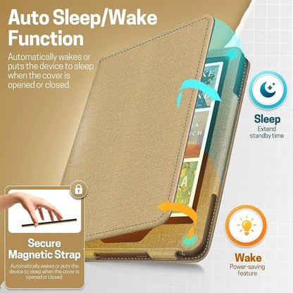 TNP Stand Case with Strap for Kindle Paperwhite 12th Gen 2024 / Kindle - Image 4