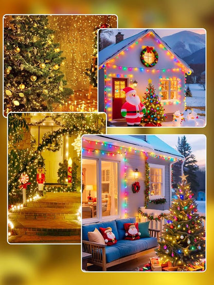 1000 LED 330 FT Color Changing Christmas Lights - Image 6
